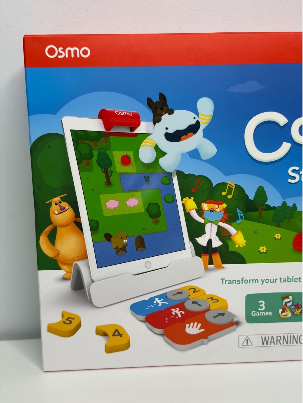 Osmo Coding Family Bundle 3 Games Coding Blocks Open Box No Base - Picture 4 of 8